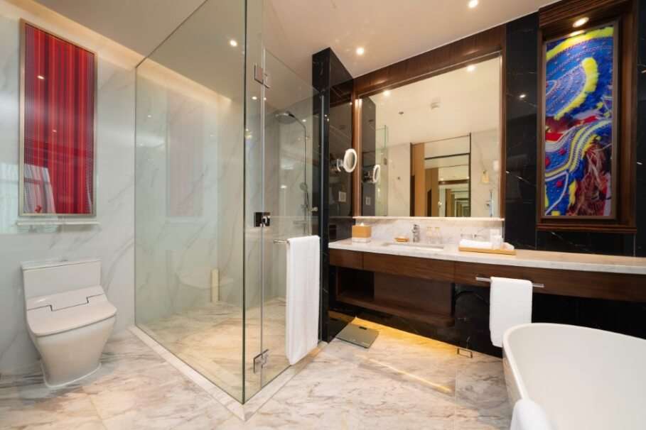 Hotel bathroom