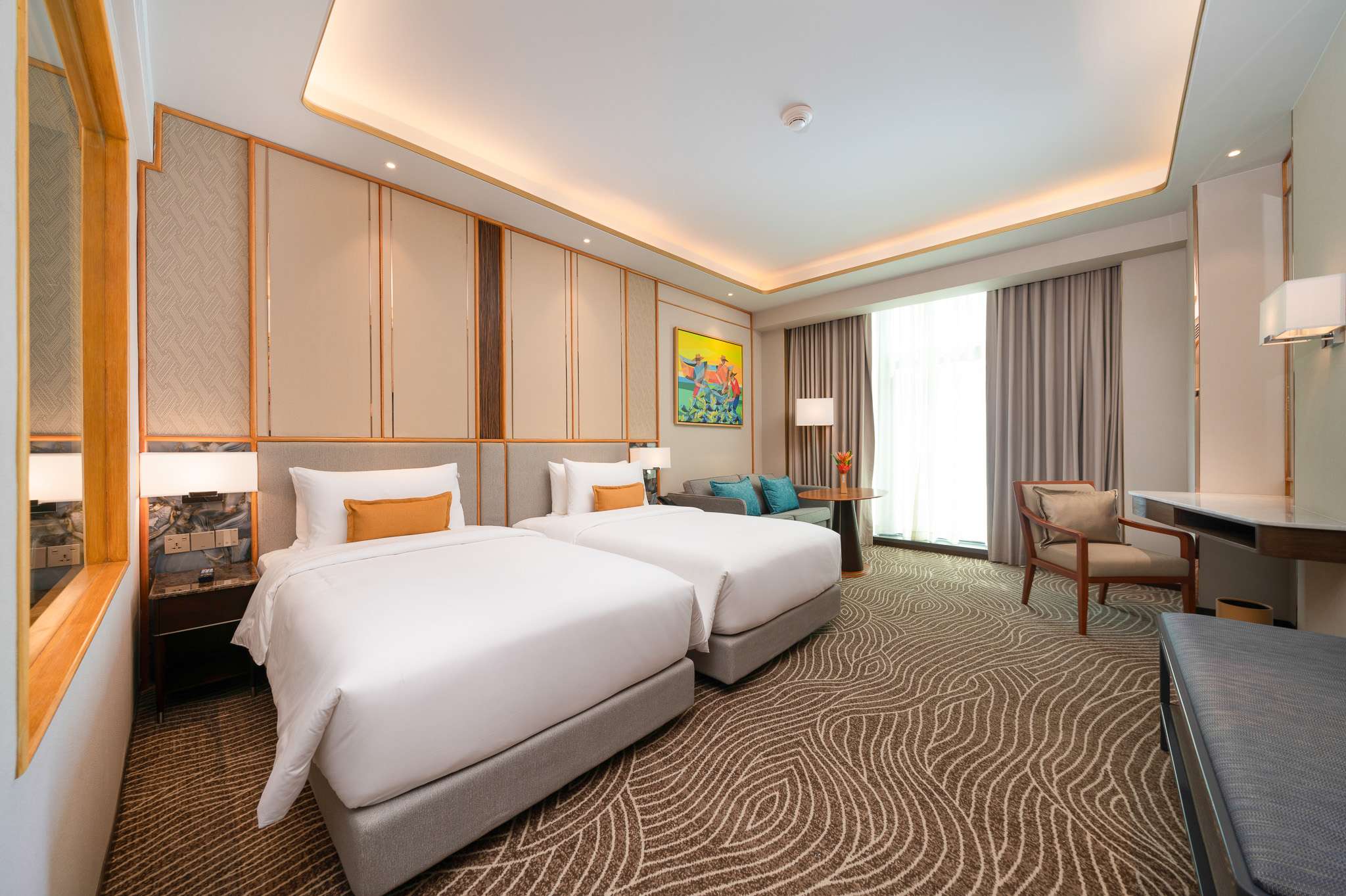 Sea View king Deluxe Twin BedRoom