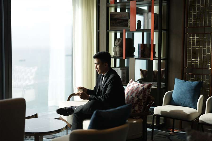 Man Sitting